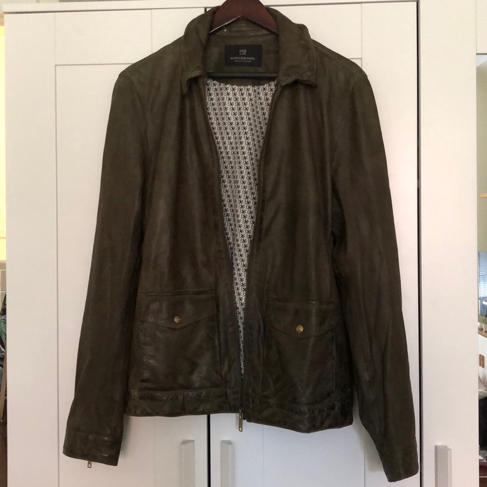 Scotch&Soda  leather jacket